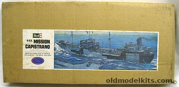 Revell 1/400 USS Mission Capistrano US Navy T2-SE Oil Tanker - Model Builders Club plastic model kit